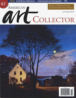 Click to enlarge American Art Collector - November 2010 - Cover